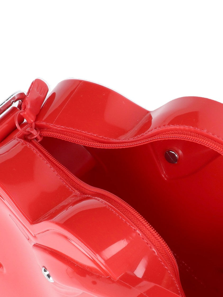 Comme Des Garçons Flower Bag – Red