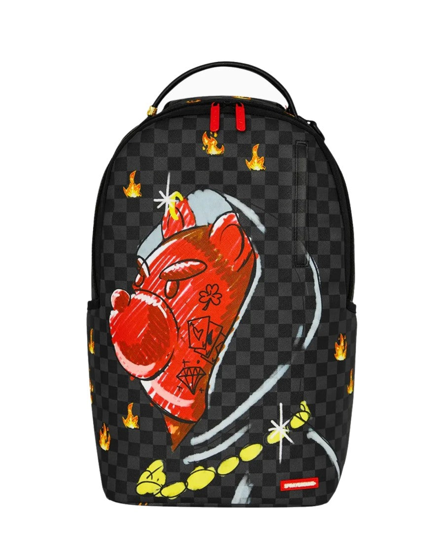 Sprayground Black Diablo Sketchy Hoodie