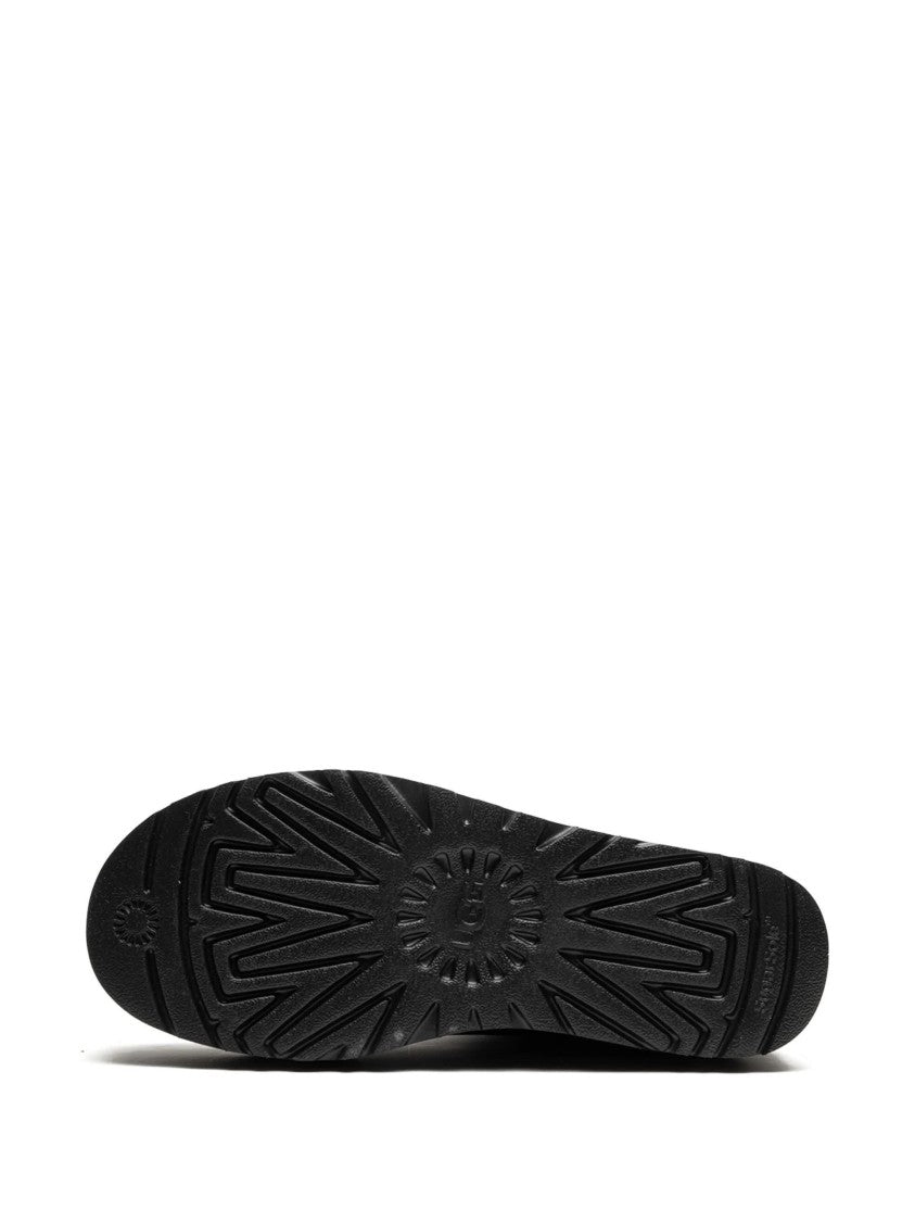 Ugg Black Classic Ultra Mini Leather Platform Sneakers