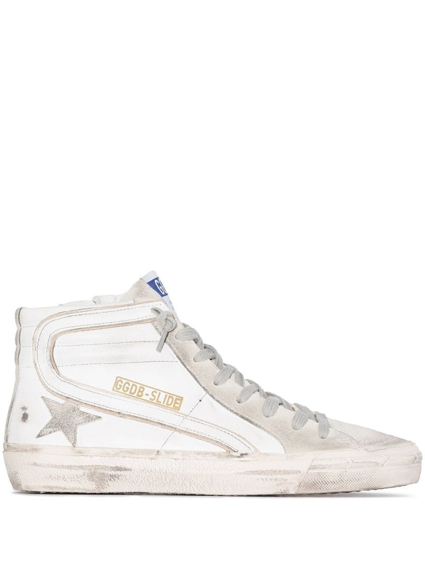Golden Goose Silk And Nylon Color Block Sneakers