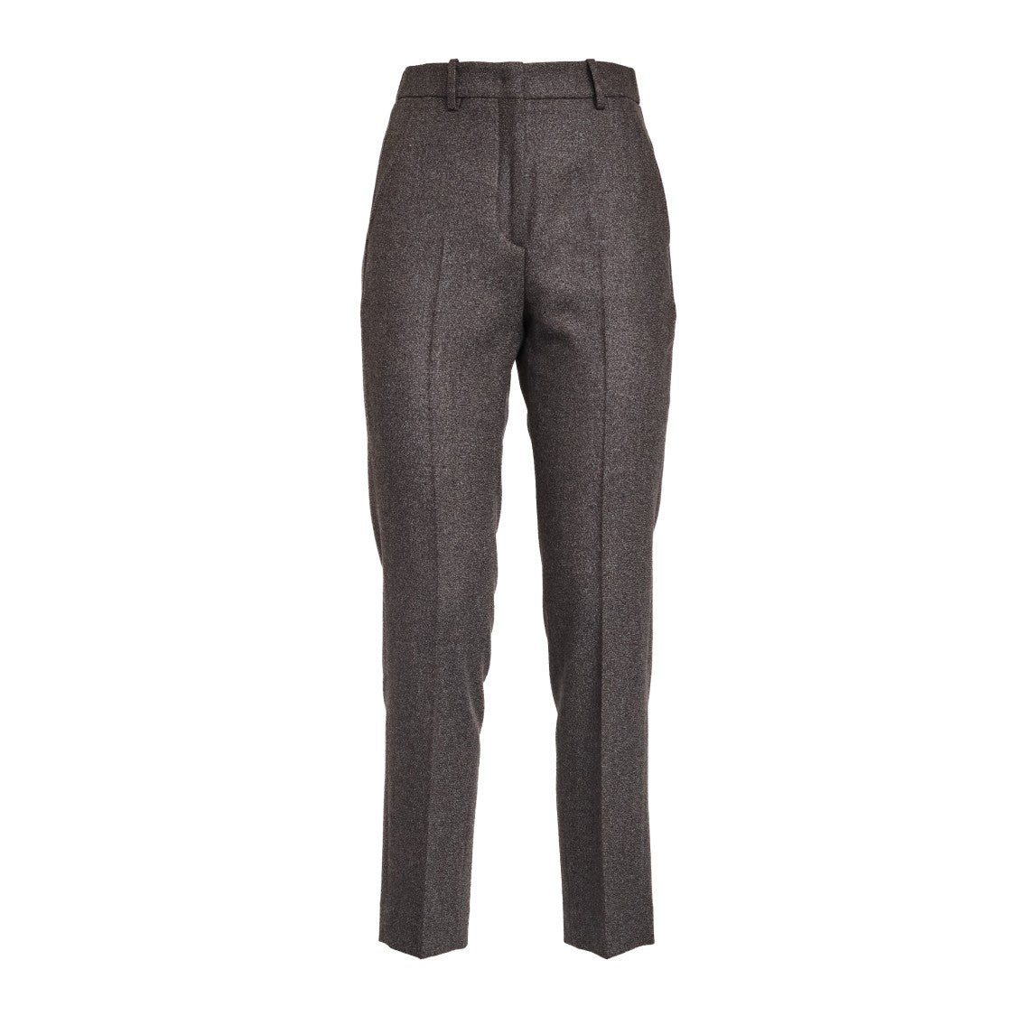 Incotex Straight-Leg Pants With Partially Elasticized Waistband