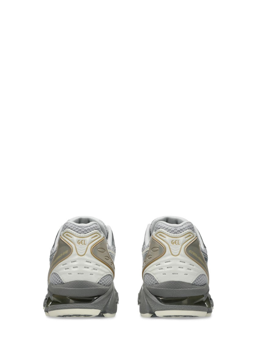 Asics Futuristic Sneakers With Gel Cushioning And Gold Accents