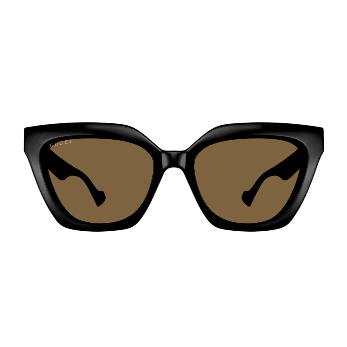 Kering Eyewear S.P.A. Black Emblem Injected Square Sunglasses