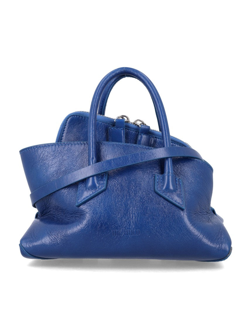 The Attico La Passeggiata Mini Leather Top Handbag Bag