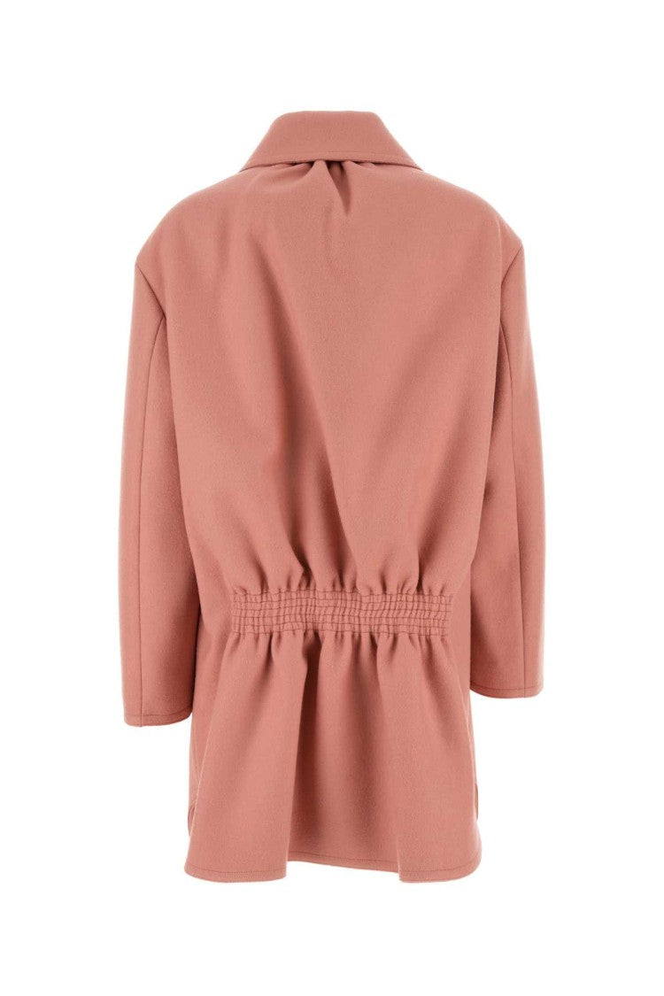 Fendi Pink Wool Coat