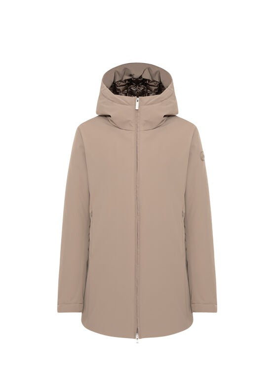 Colmar Originals Waterproof Down Jacket With Faux Fur Detail