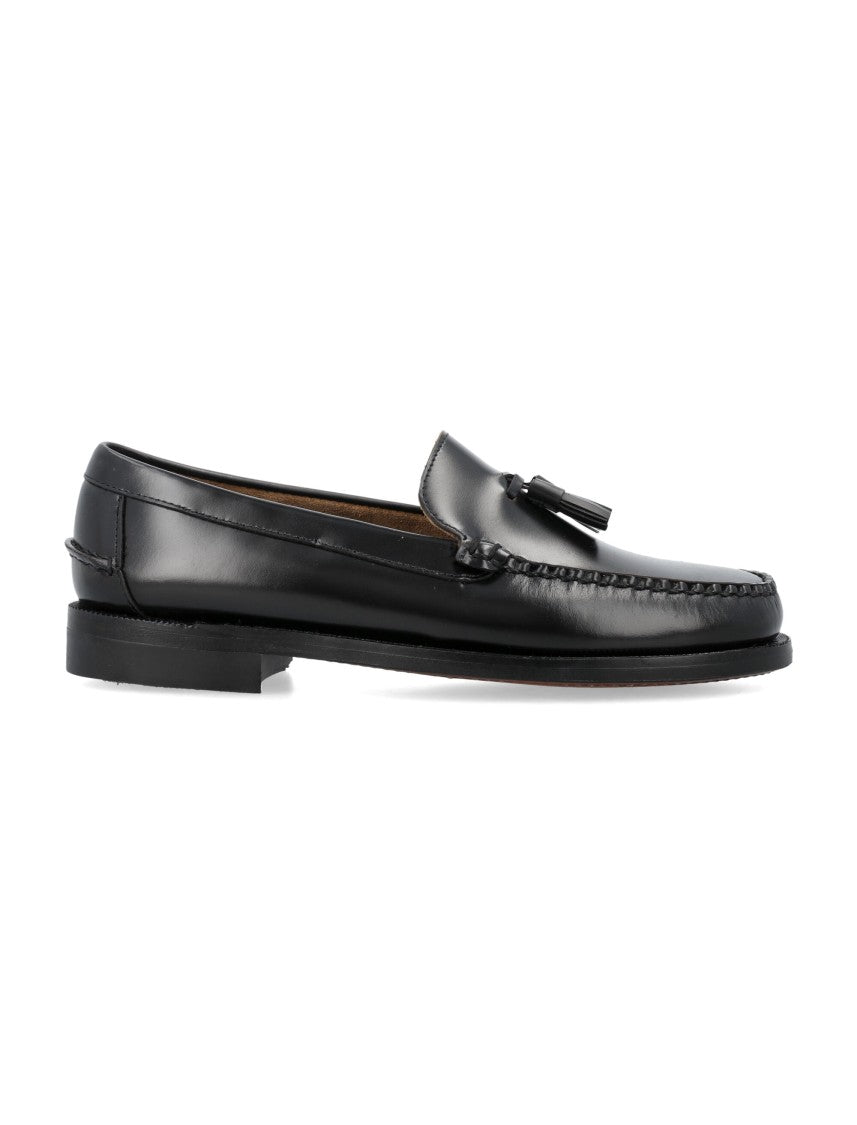 Sebago Black Leather Loafers
