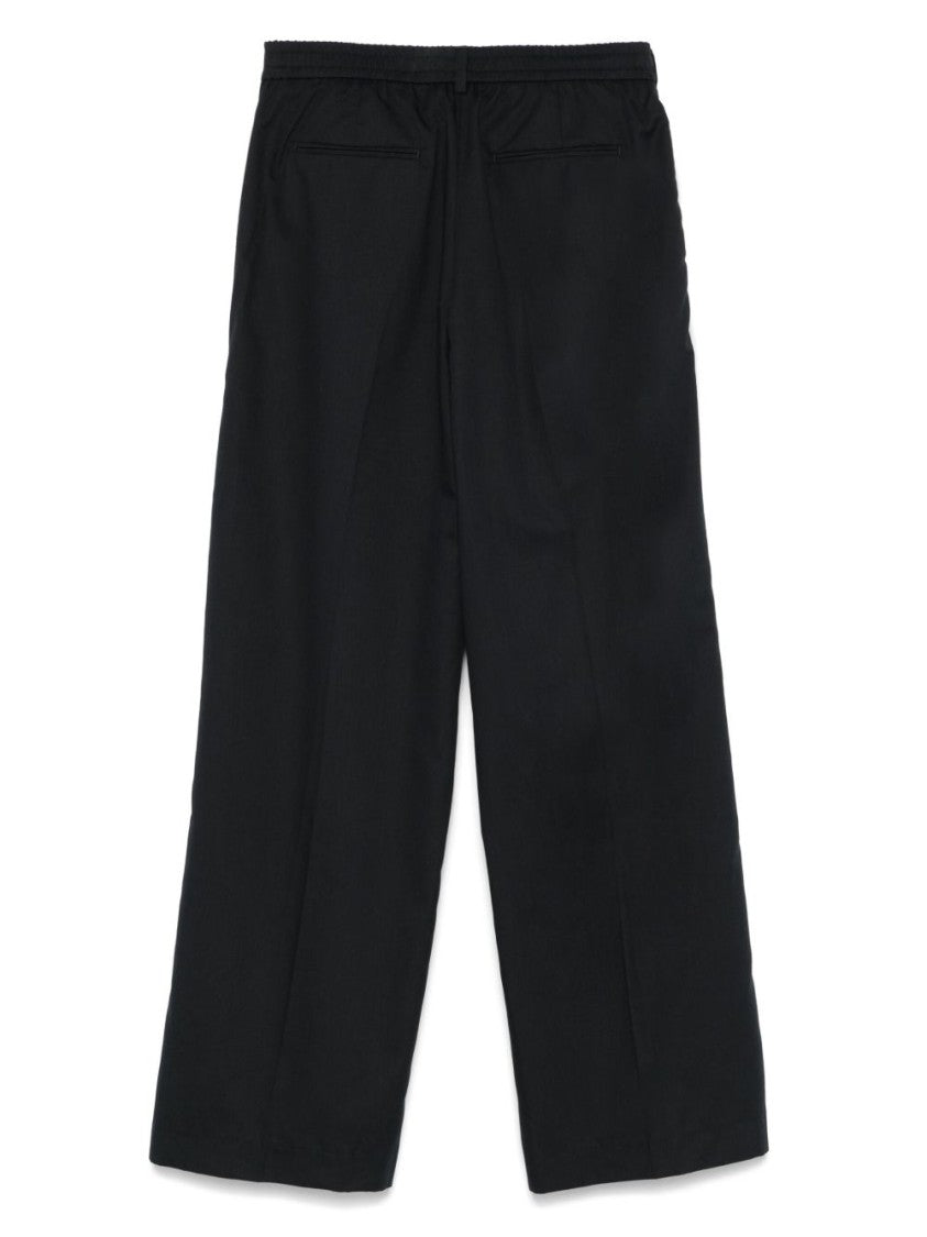 Pt Torino Wide-Leg Trousers With Tailored Finish