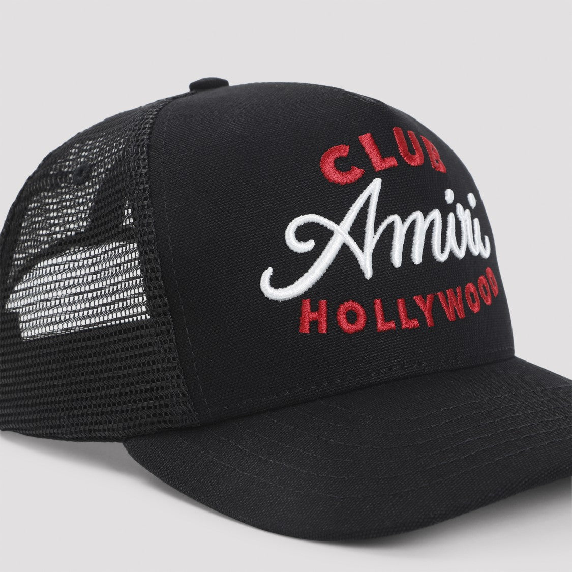 Amiri Trucker Black Cotton Hat