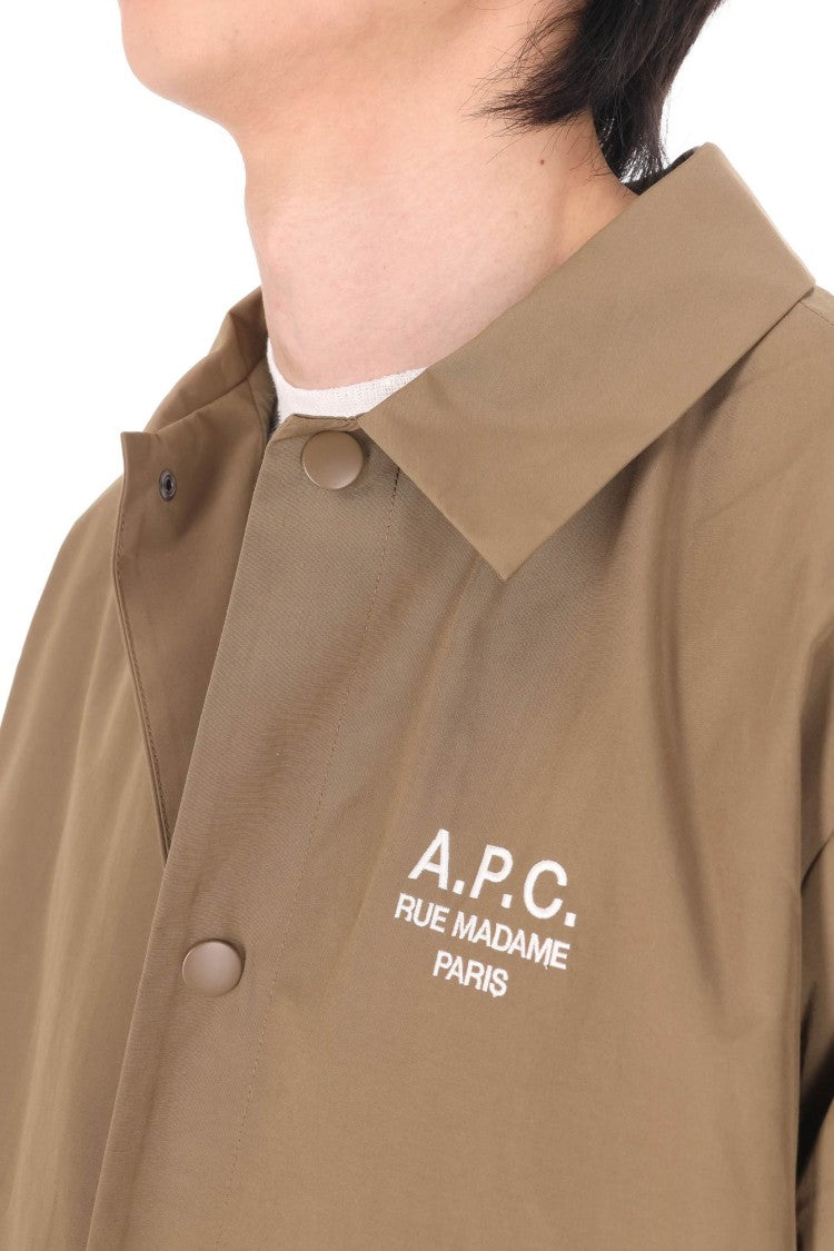 A.P.C. Polyester-Cotton Blend Layering Overshirt