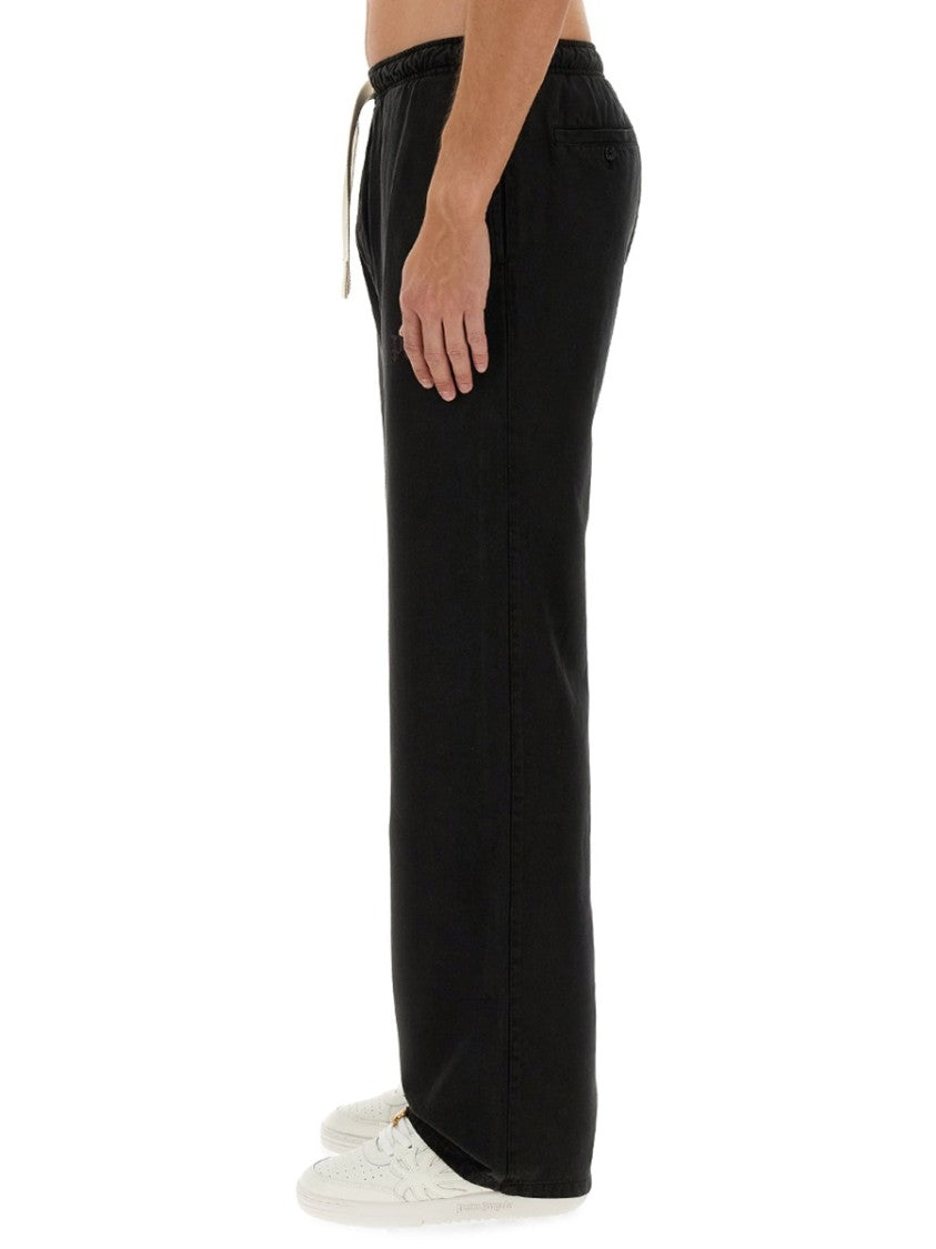 Palm Angels Pants With Logo