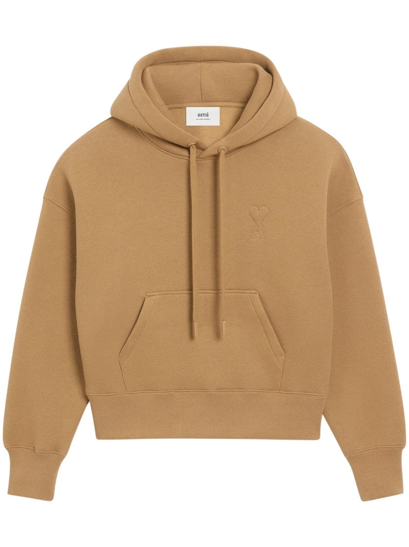 Ami Classic Blue Sweater With Smooth Texture