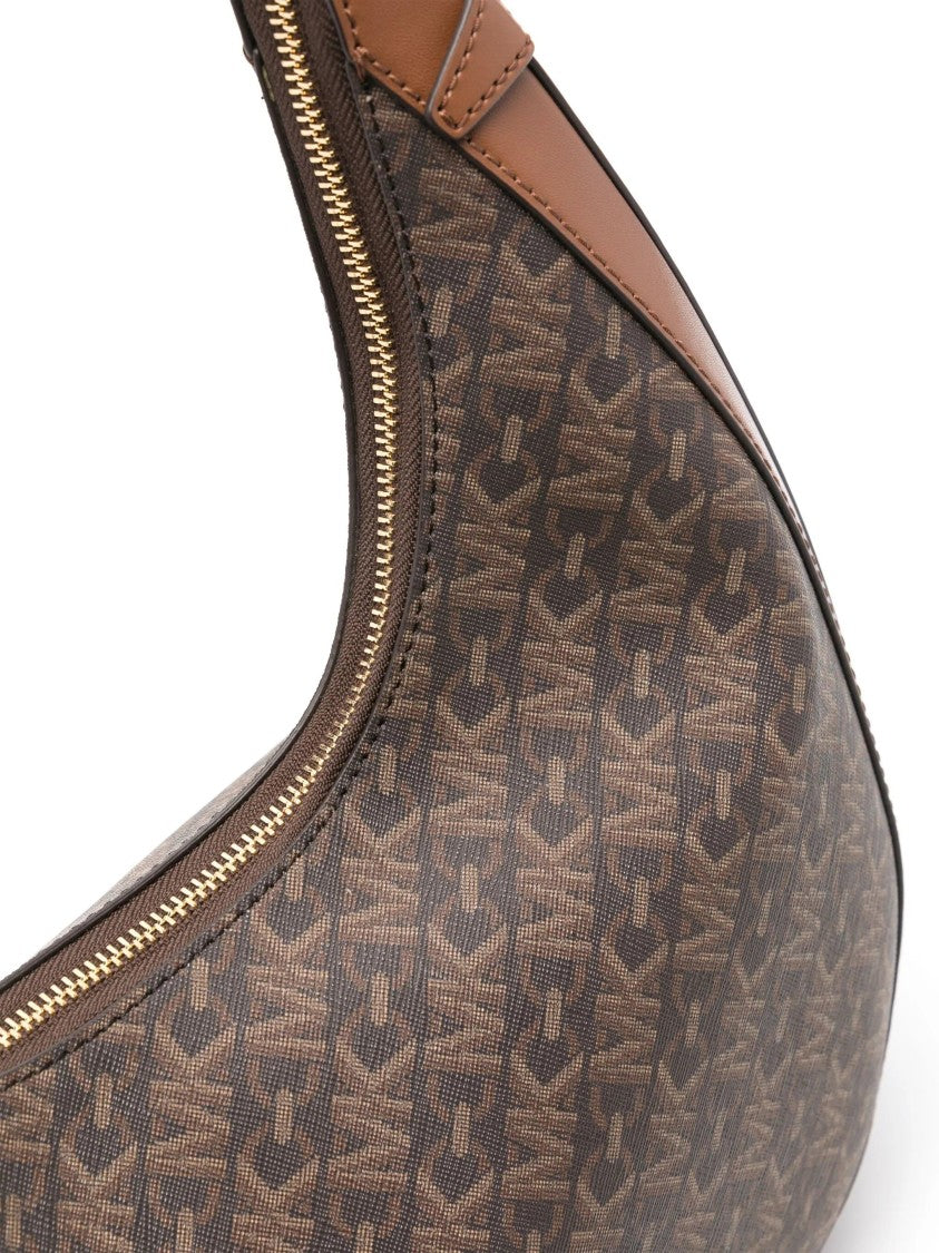 Michael Kors Lg Crescent Tz Hobo Shoulder Bag