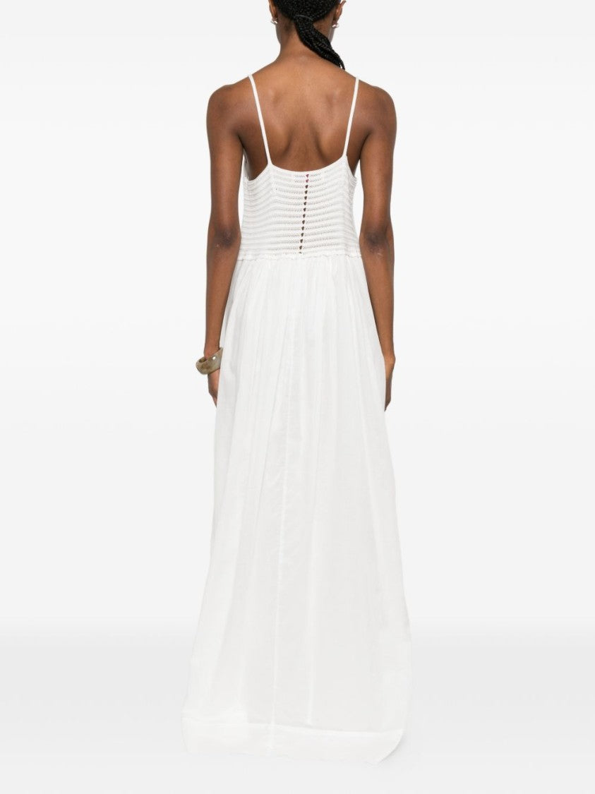 Jucca Crochet Bodice Maxi Dress