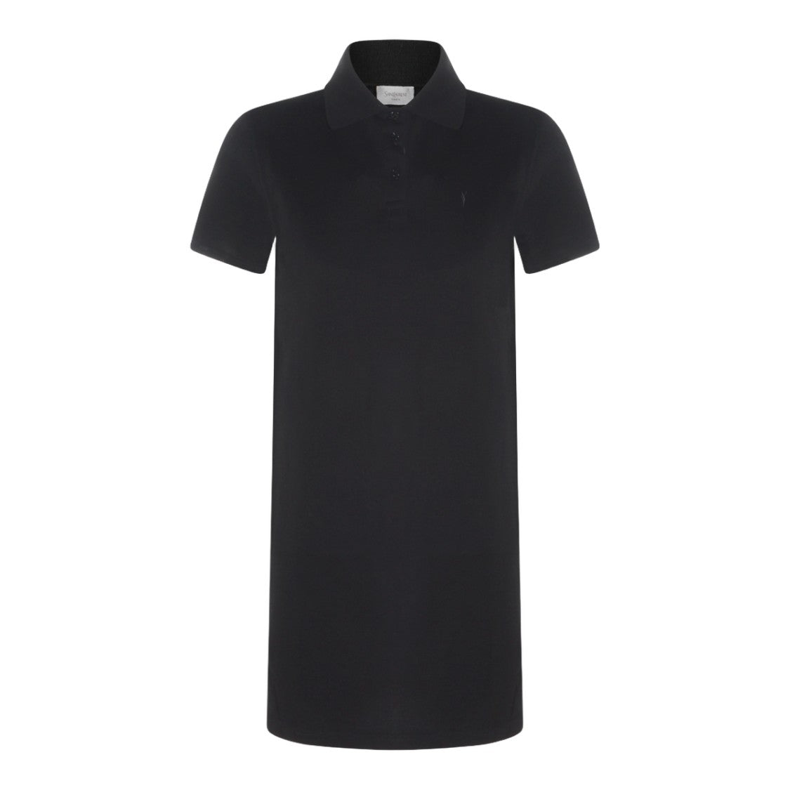 Saint Laurent Polo Collar Mini Dress