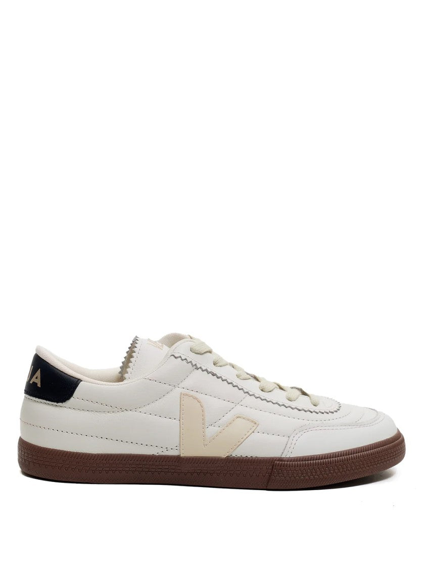 Veja Minimalist Low-Top Sneakers With Textured Sole
