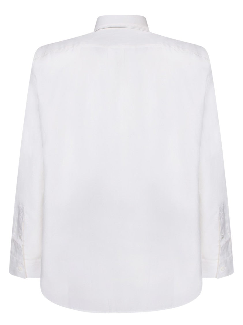 Burberry White Cotton Shirts