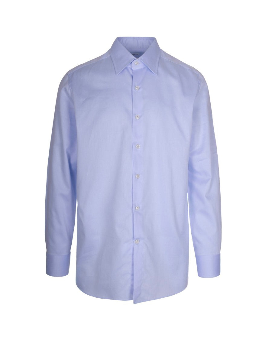 Sonrisa Light Blue Cotton Shirt