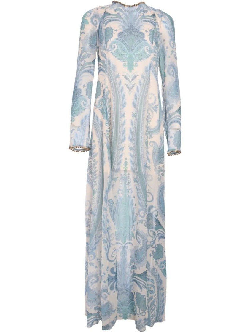 Zimmermann Maxi Dress With Paisley Print