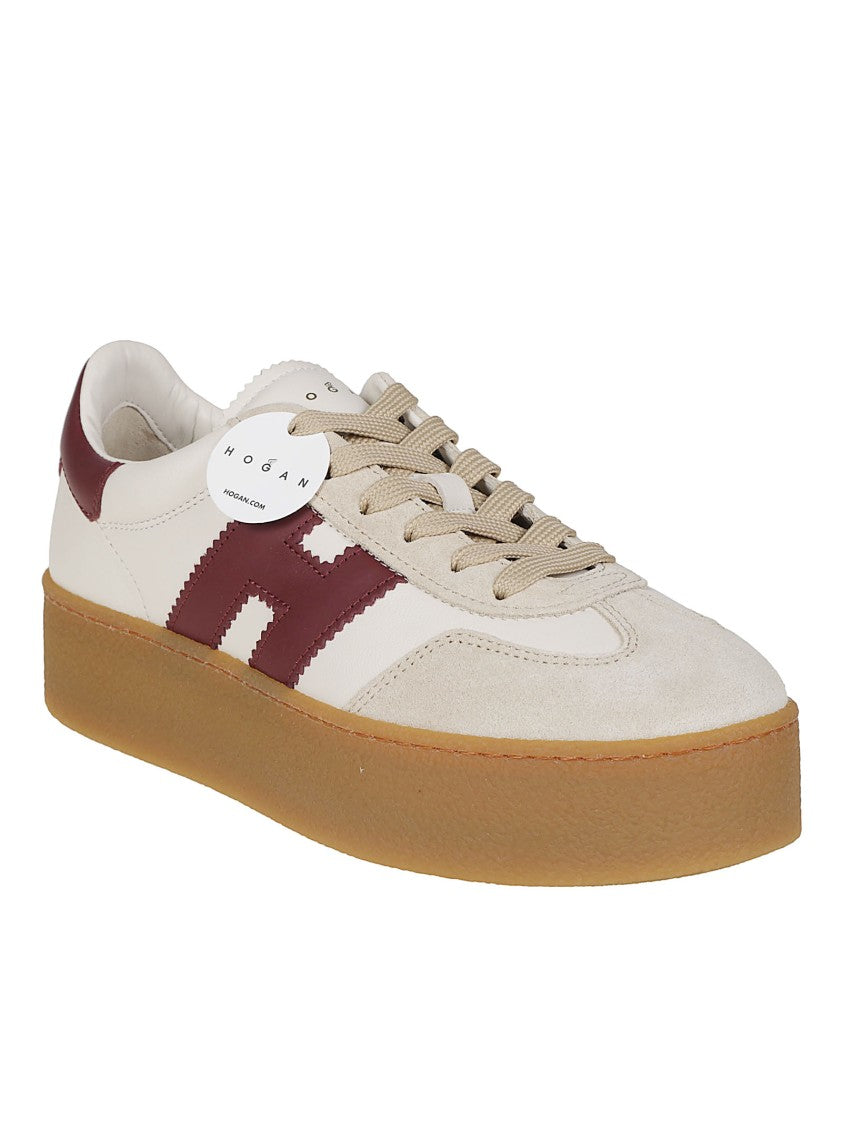 Hogan H698 Low-Top Leather Sneakers
