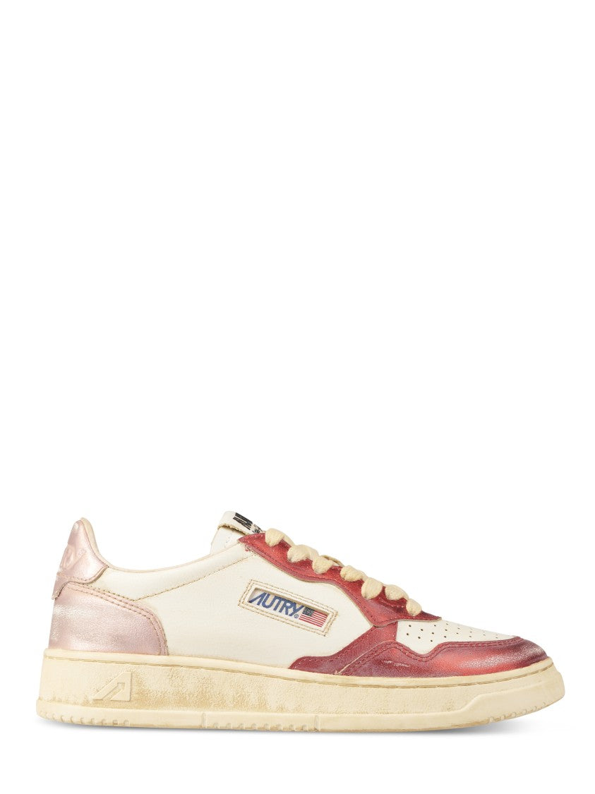 Autry Low-Top Retro Sneakers In Smooth