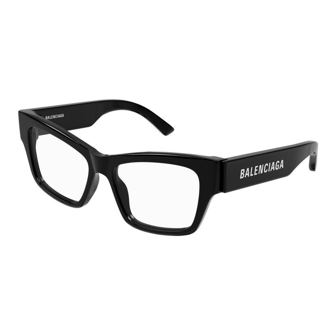 Balenciaga Bb0378o Rectangular Black Sunglasses