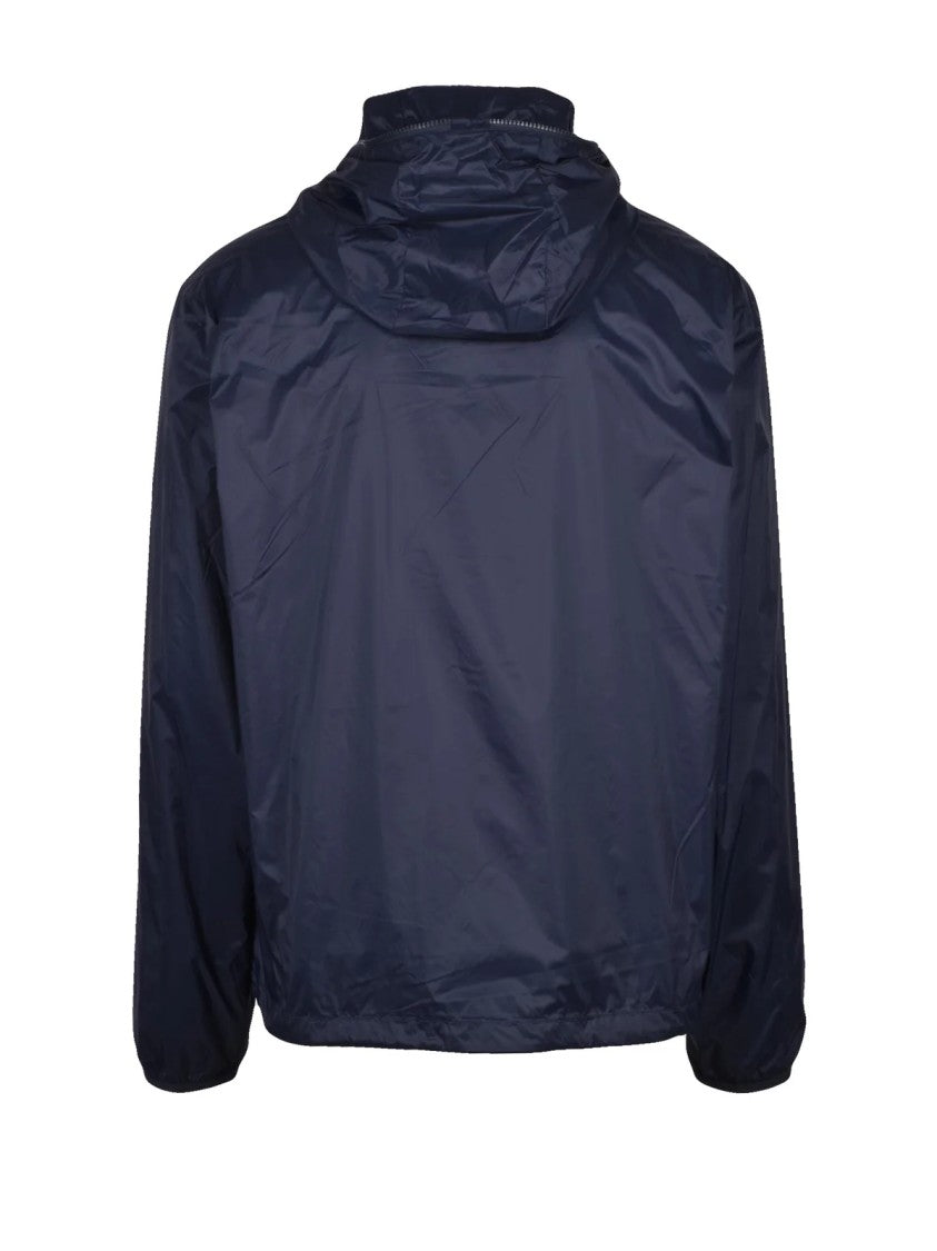 Save The Duck Blue Nylon K-Way