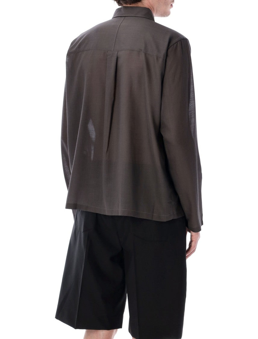 Berner Kuhl Cordial Semi Sheer Boxy Shirt