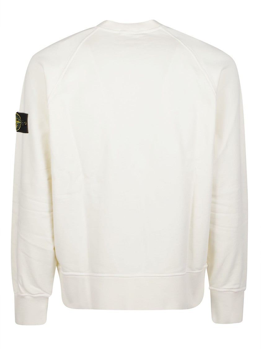 Stone Island Minimalist Patch Cotton Sweatshirt