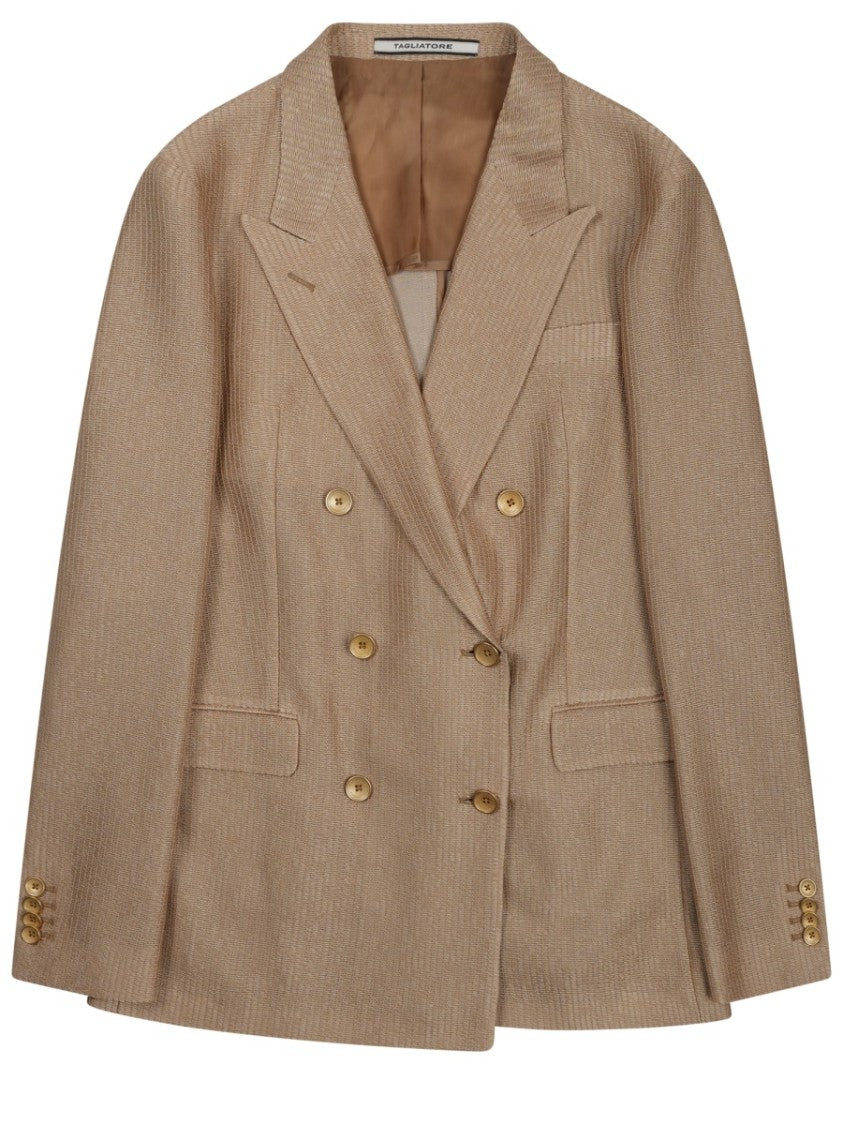 Tagliatore Parigi Cotton Double-Breasted Jacket