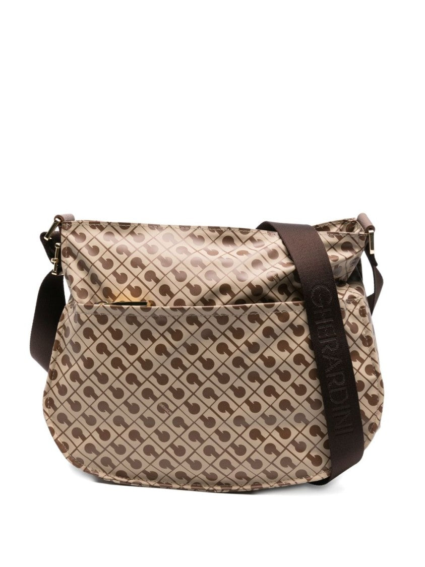 Gherardini Shoulder Bag With Geometric Pattern