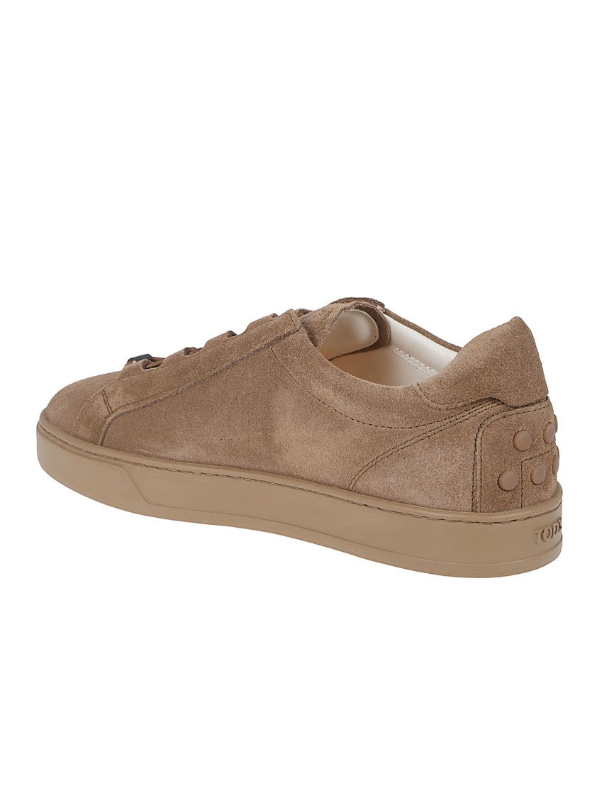 Tod's Low-Profile Calfskin Leather Sneakers