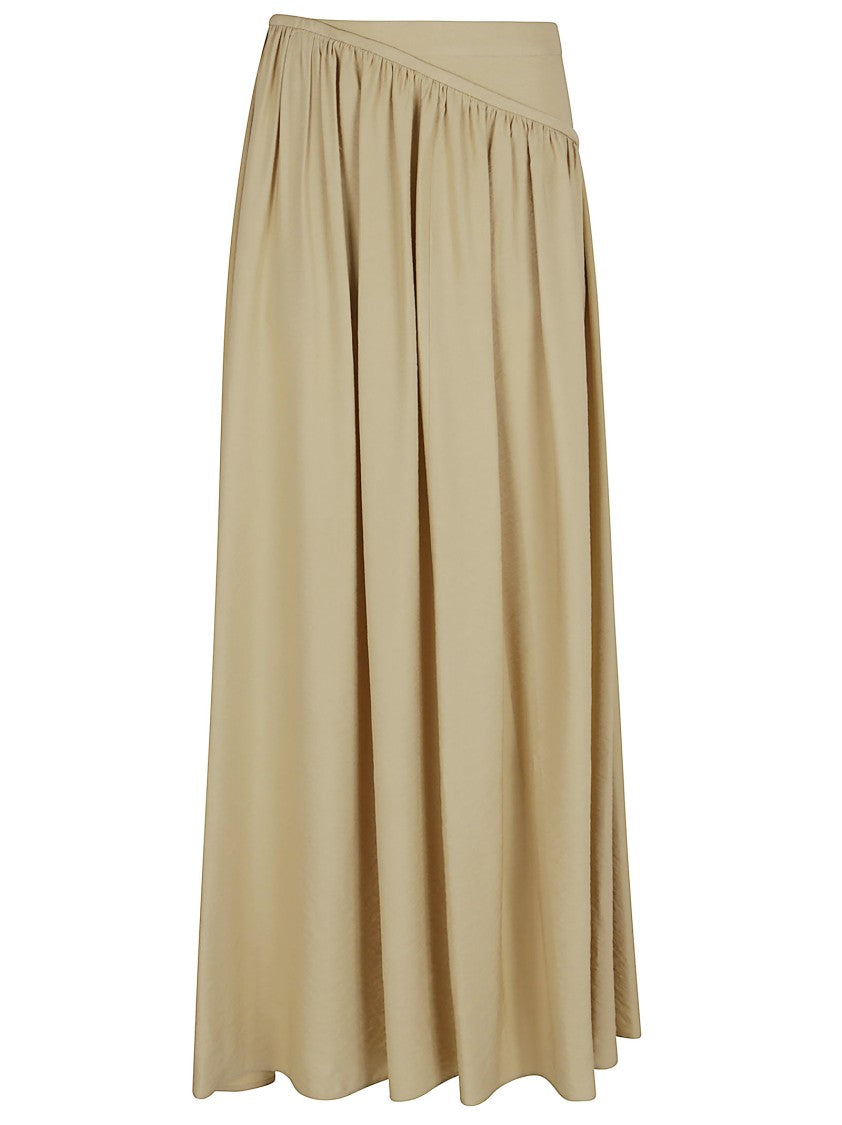 Paco Rabanne Ankle-Length Viscose Twill Skirt