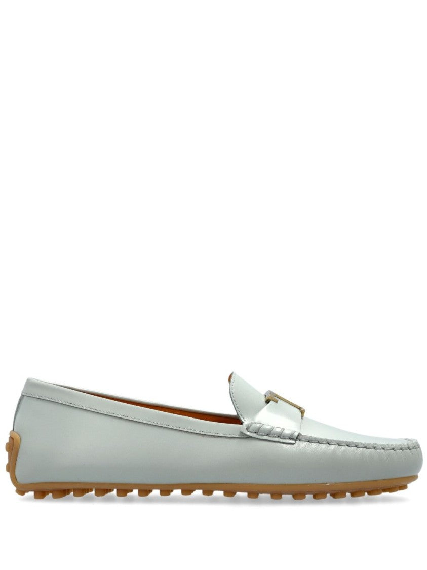 Tod's Moccasin-Style Flat Shoes With Flexible Rubber Sole