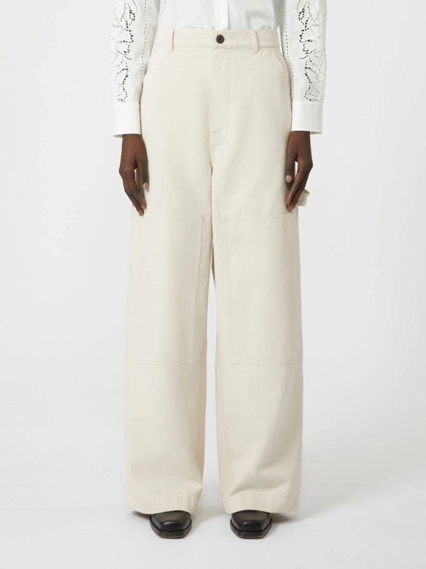 Max Mara Wide-Leg Trousers With Clean Silhouette