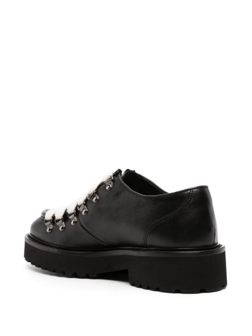 Doucal's Leather Lace-Up Shoes