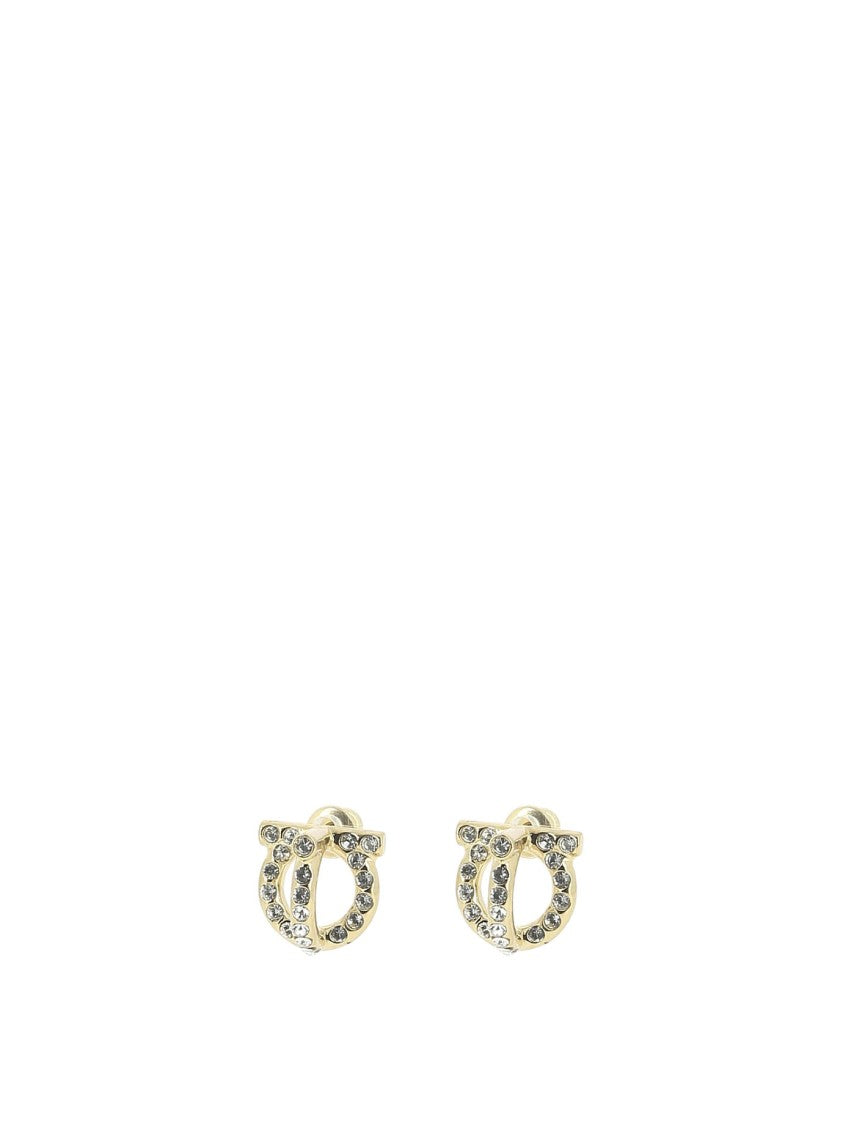 Ferragamo Circular Motif Earrings