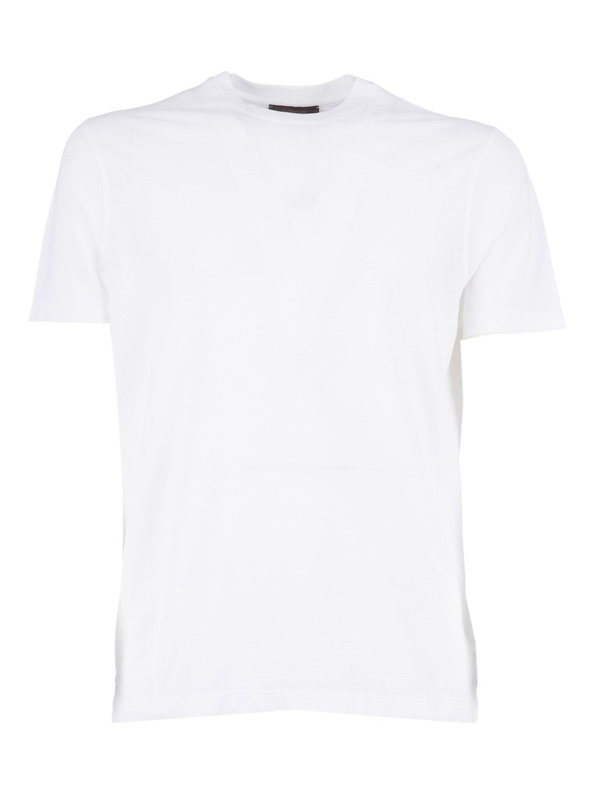Slowear Zanone White T-Shirt Mc Cotton T-Shirt