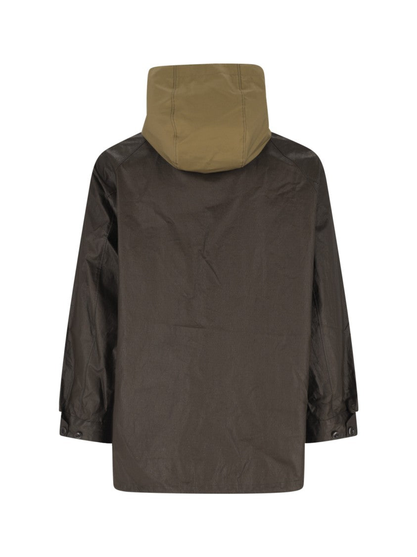 Lemaire Brown Water-Resistant Technical Linen Jacket