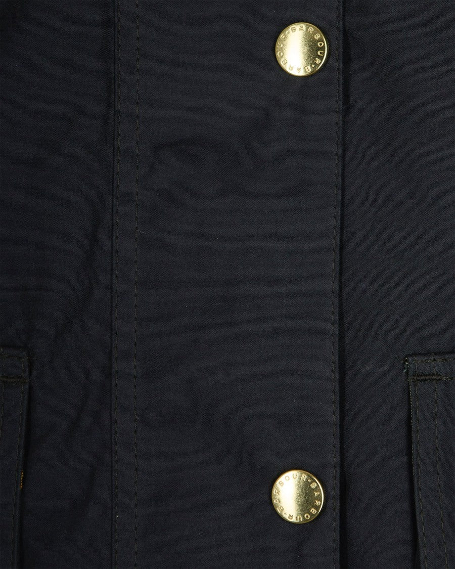 Barbour Sage/Ancient Long Beadnell Wax Jacket