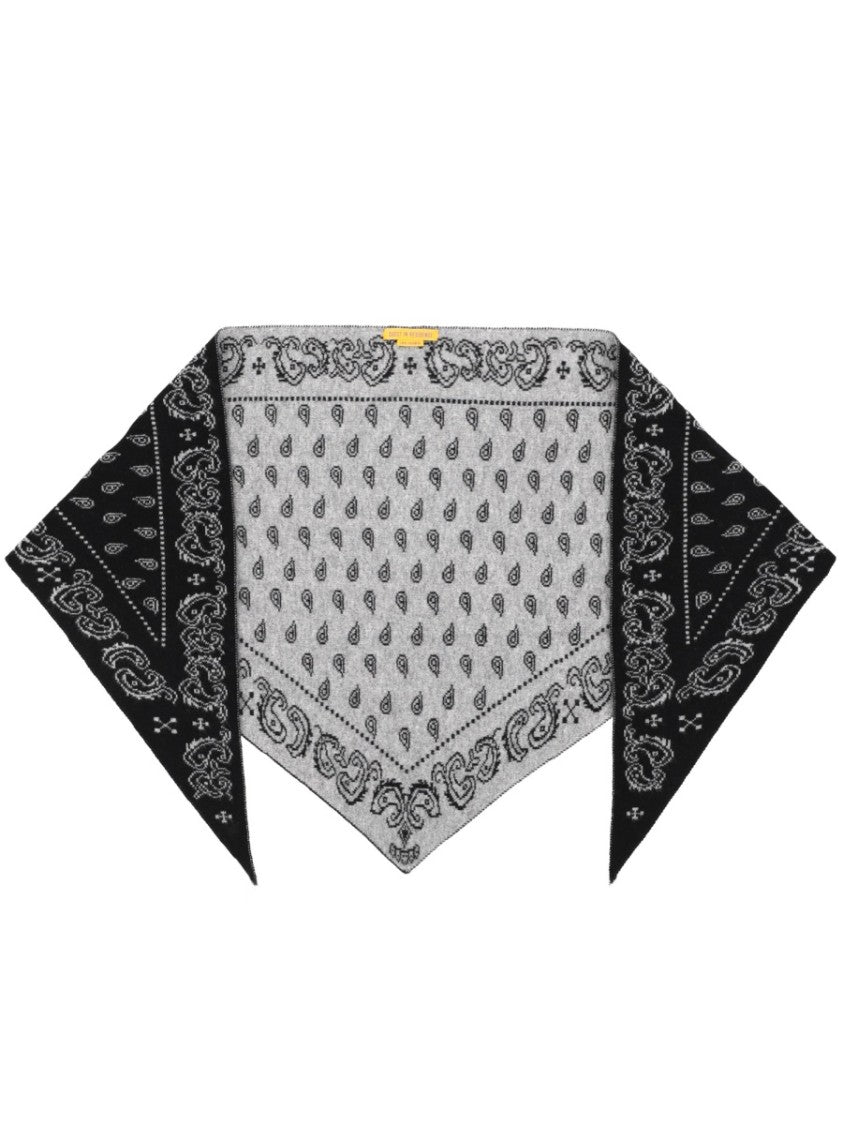Guest In Residence The Wild Rag Paisley Pattern Cashmere Scarf