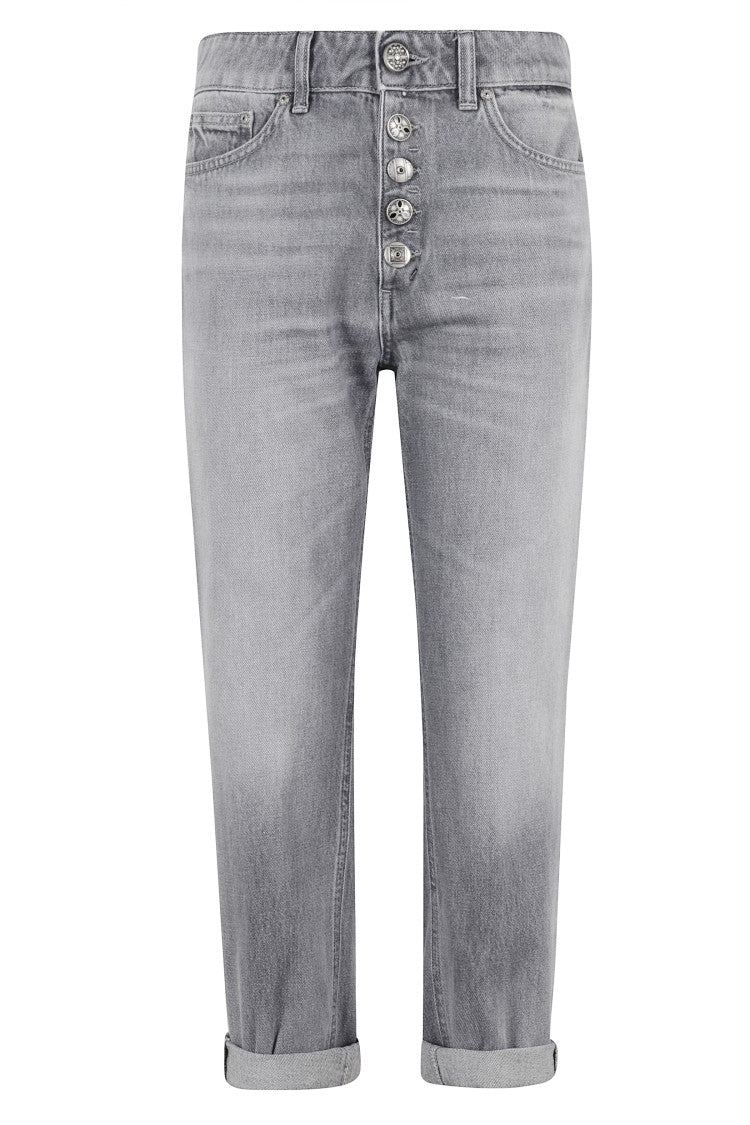 Dondup Mid-Length Cotton Koons Pants