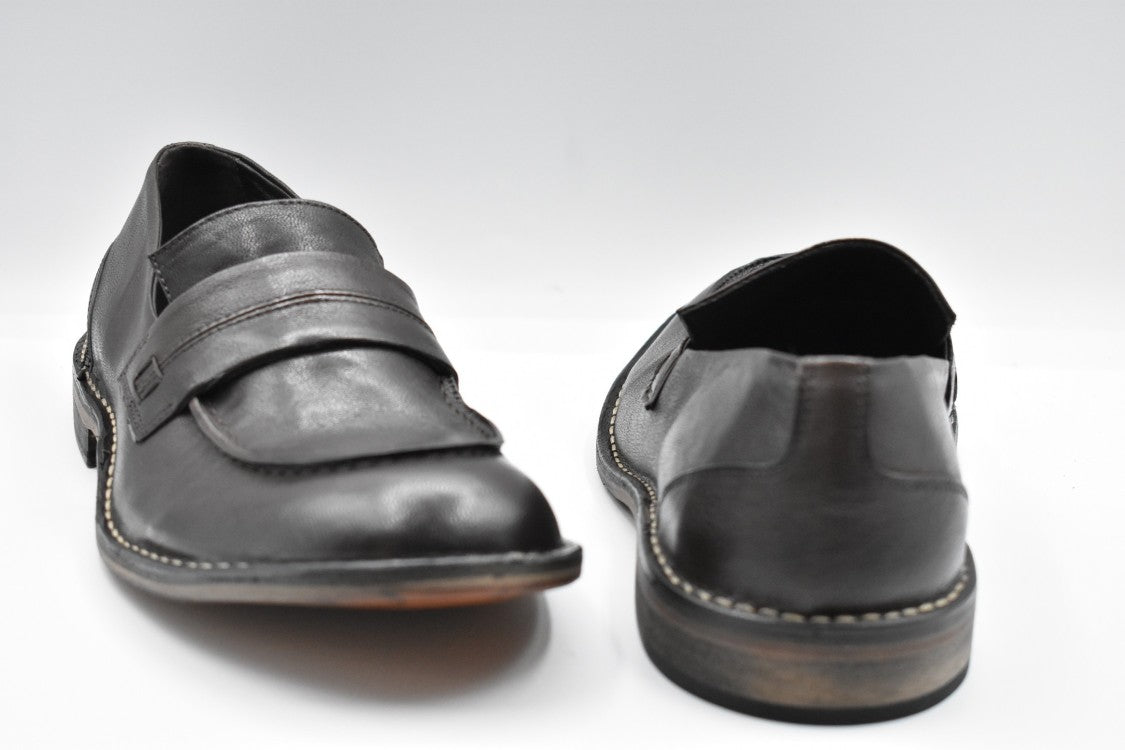 Ernesto Dolani Refined Brown Leather Low Shoes