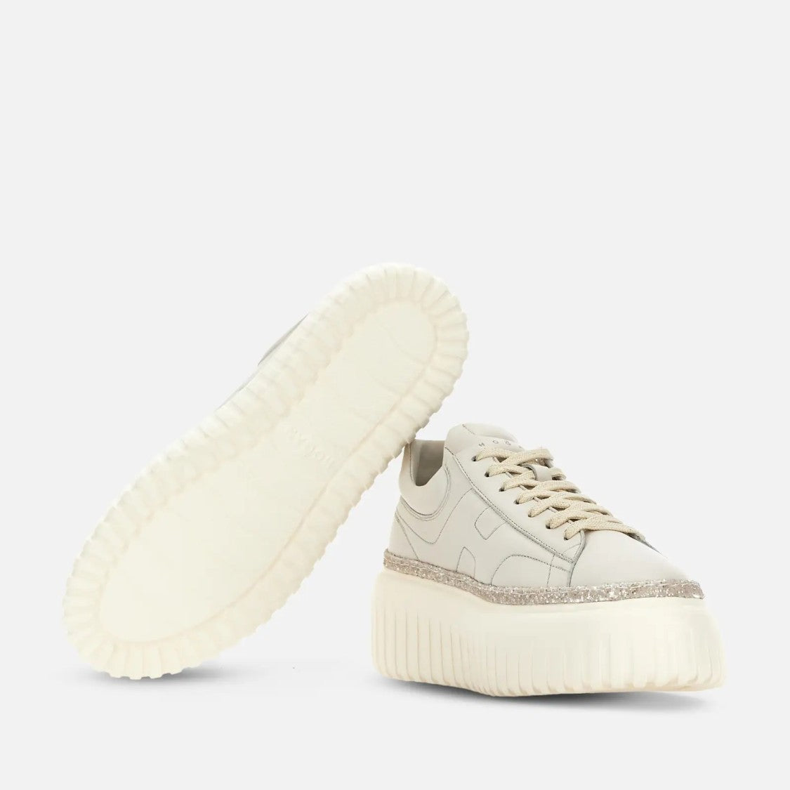 Hogan Yogurt H712 H-Stripes Allacciato Sneakers