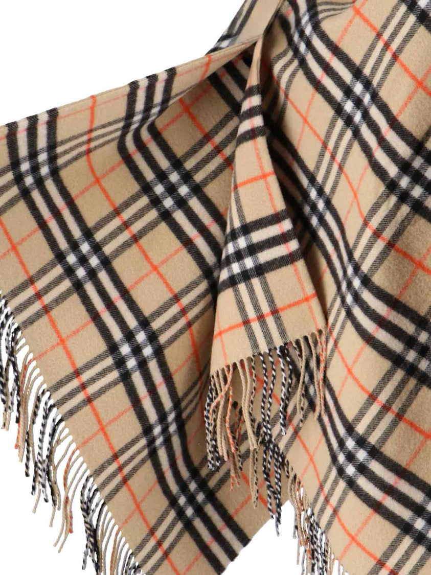 Burberry Wool-Cashmere Cape – Beige