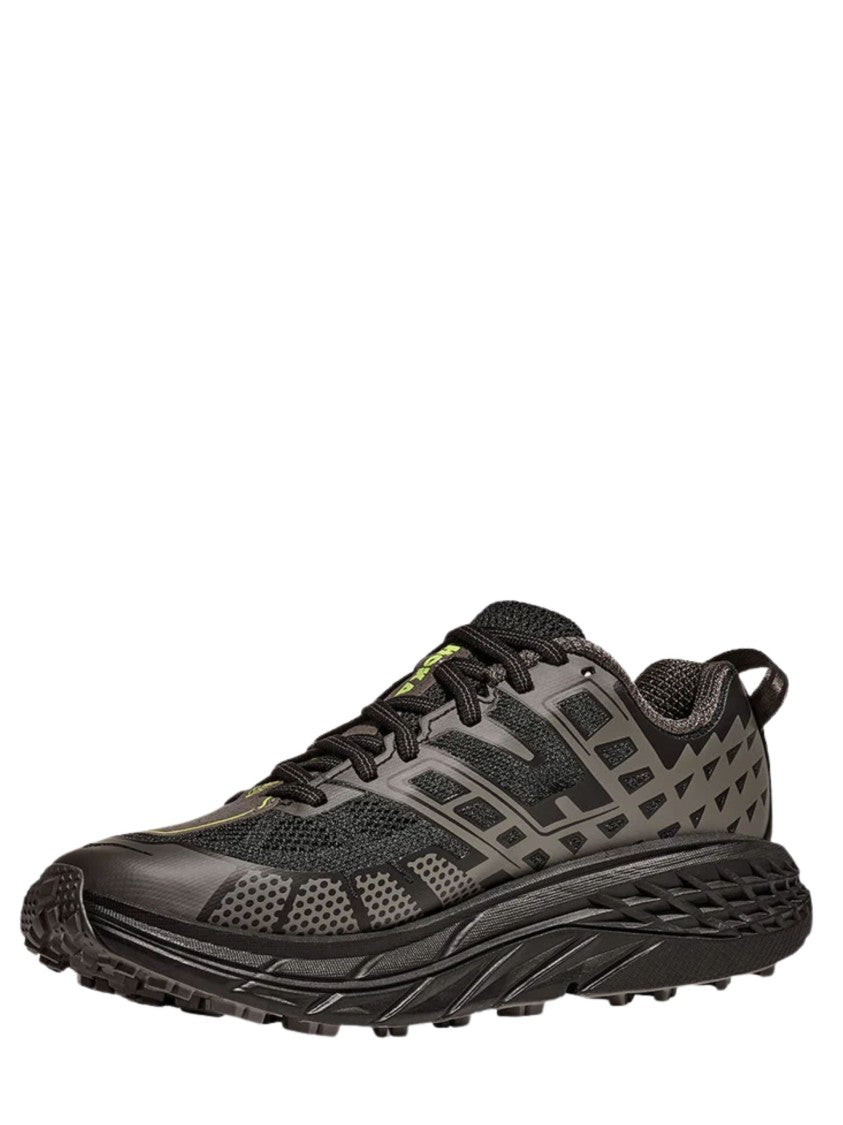 Hoka Speedgoat 2 Textured Black Sneakers