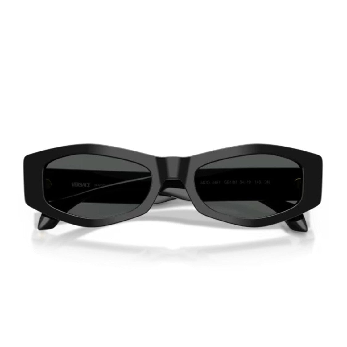 Versace Black Signature 0Ve4487u Acetate Geometric Sunglasses