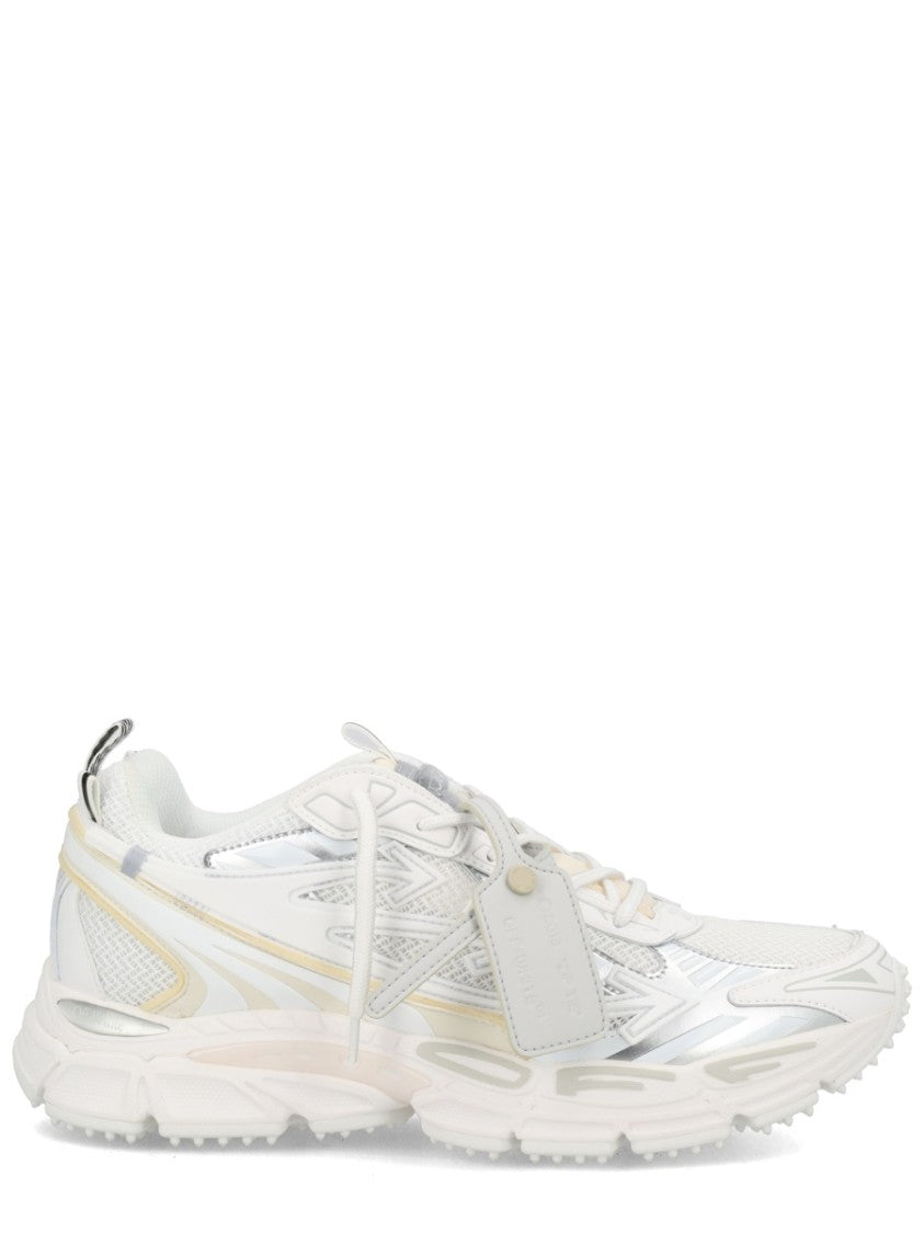 Off-White Be Right Back Layered Reflective Synthetic Sneakers