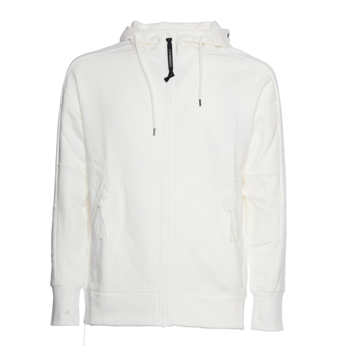 C.P. Company Diagonal Raised Fleece Goggle Zipped Hooded Sweatshirt