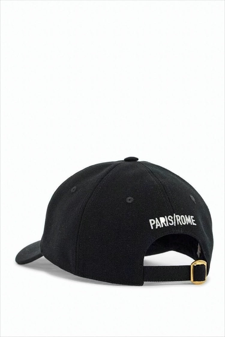 Valentino Garavani Cotton Baseball Cap With Embroidered Text